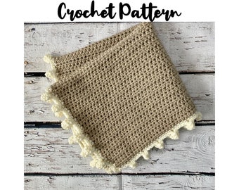 Lovey CROCHET PATTERN, Crochet Blanket, Crochet Security Blanket, Baby Blanket, Digital Download PDF, Crochet Pattern, Crochet Tutorial