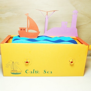 Calm Sea Level 5 Paper Automata