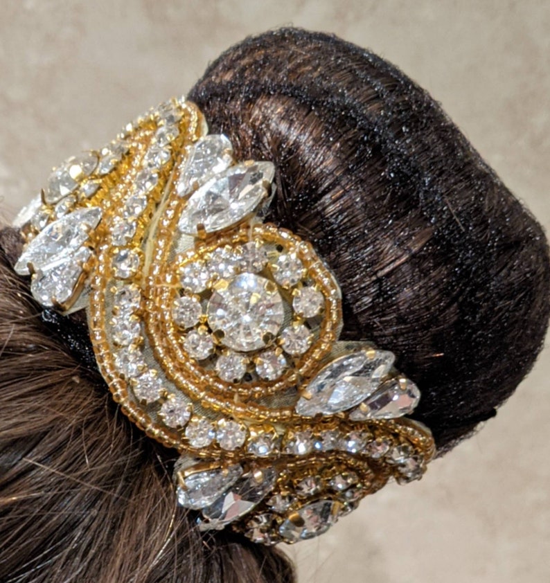 Swirl EX Gold Bun Wrap n/'Ice Buns Hair Wraps FREE Shipping Within Continental US