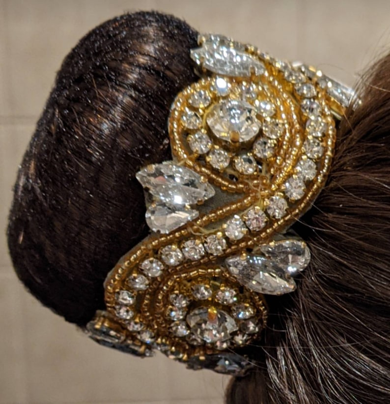 Swirl EX Gold Bun Wrap n/'Ice Buns Hair Wraps FREE Shipping Within Continental US
