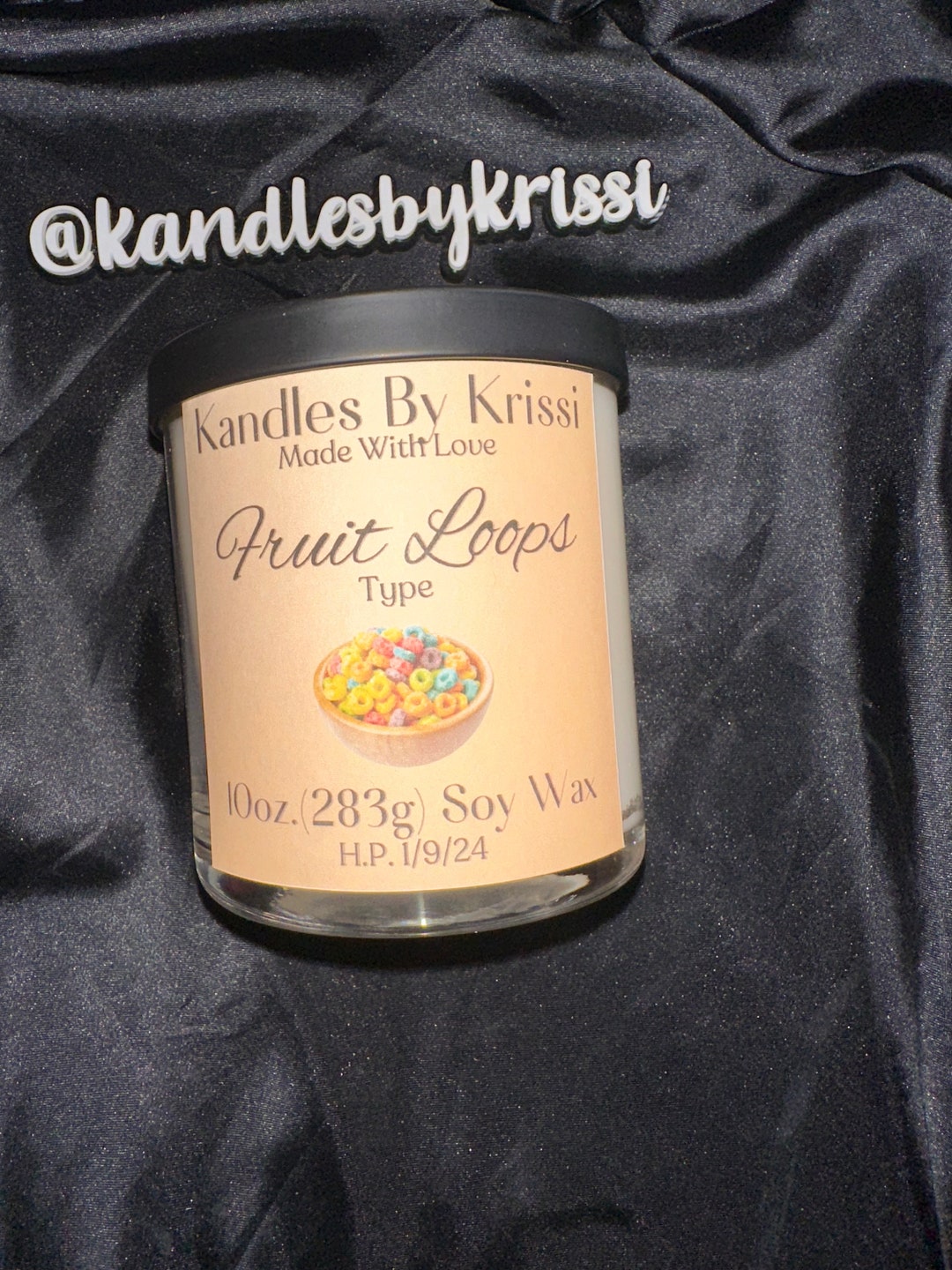 Fruit Loops Type 100 Soy Wax Kandle, Highly Scented Soy Candles Etsy