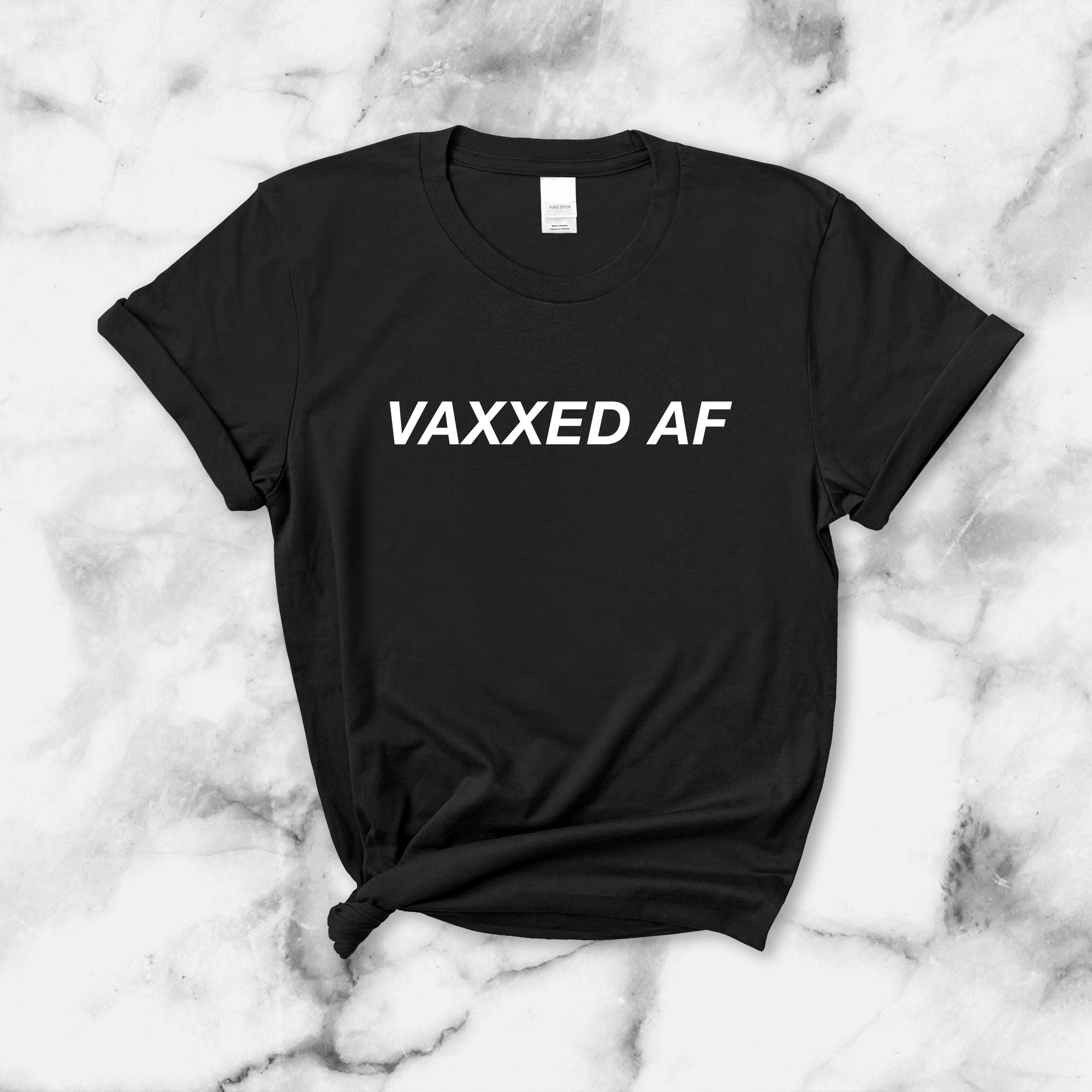 Vaxxed AF Unisex T-shirt | Etsy Ireland