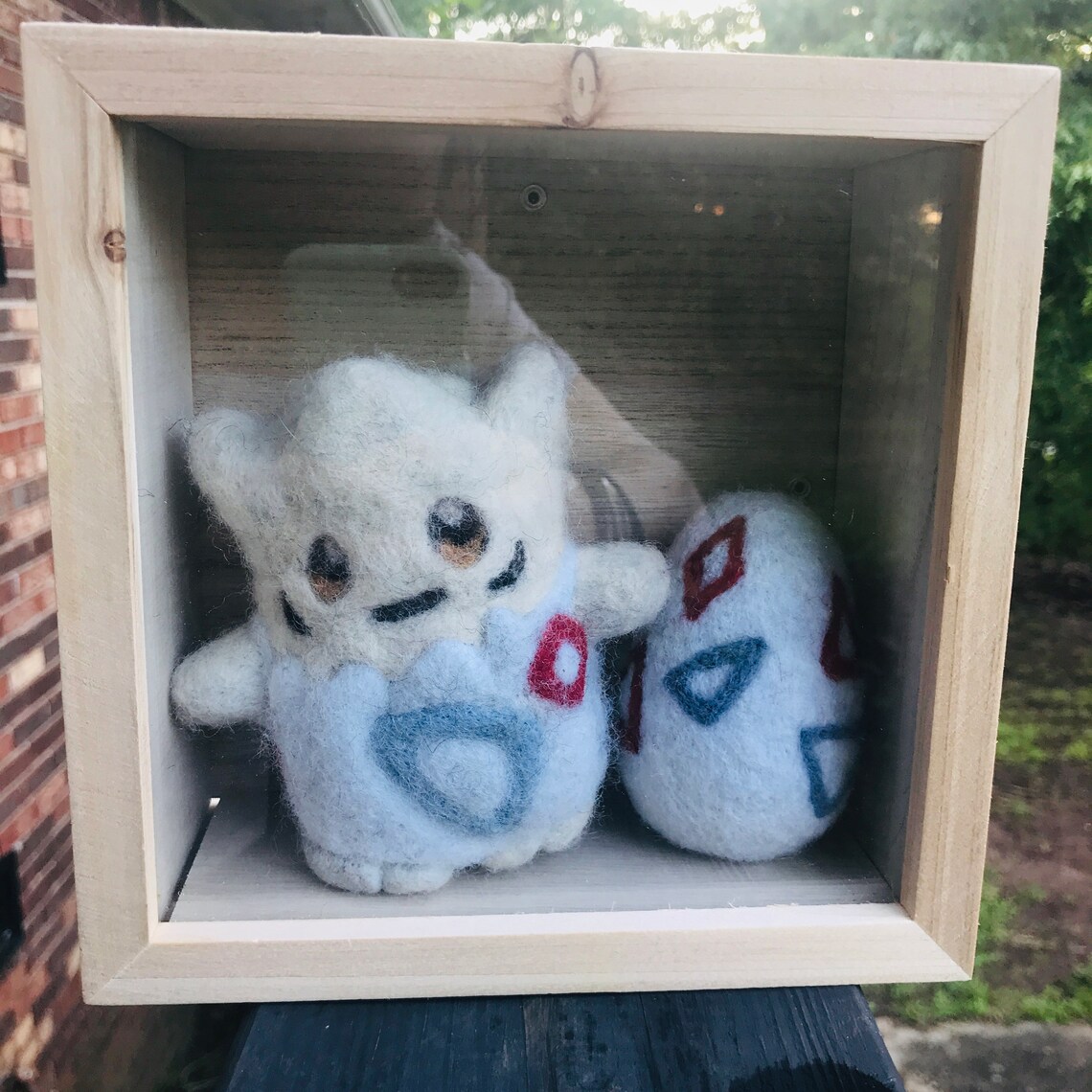 Handmade needle felt pokemon togepi Etsy