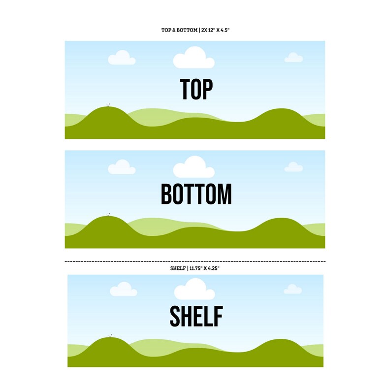 EASTER Vending Machine Template, DIY Easter Vending Machine, 12x16