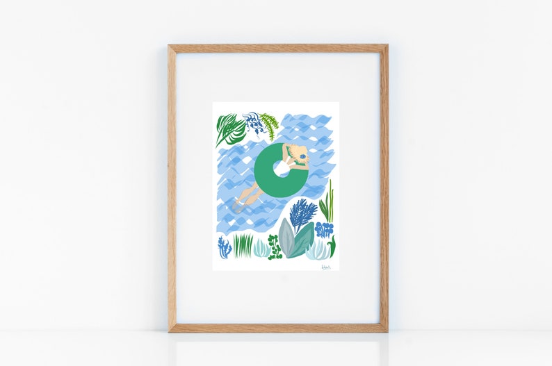 INSTANT DOWNLOAD, Printable Art, Wall Art, Digital Print, Home Decor, Wall Decor, Coastal Wall Art, Tropical Wall Art, Kelly Hedlund Prints image 1