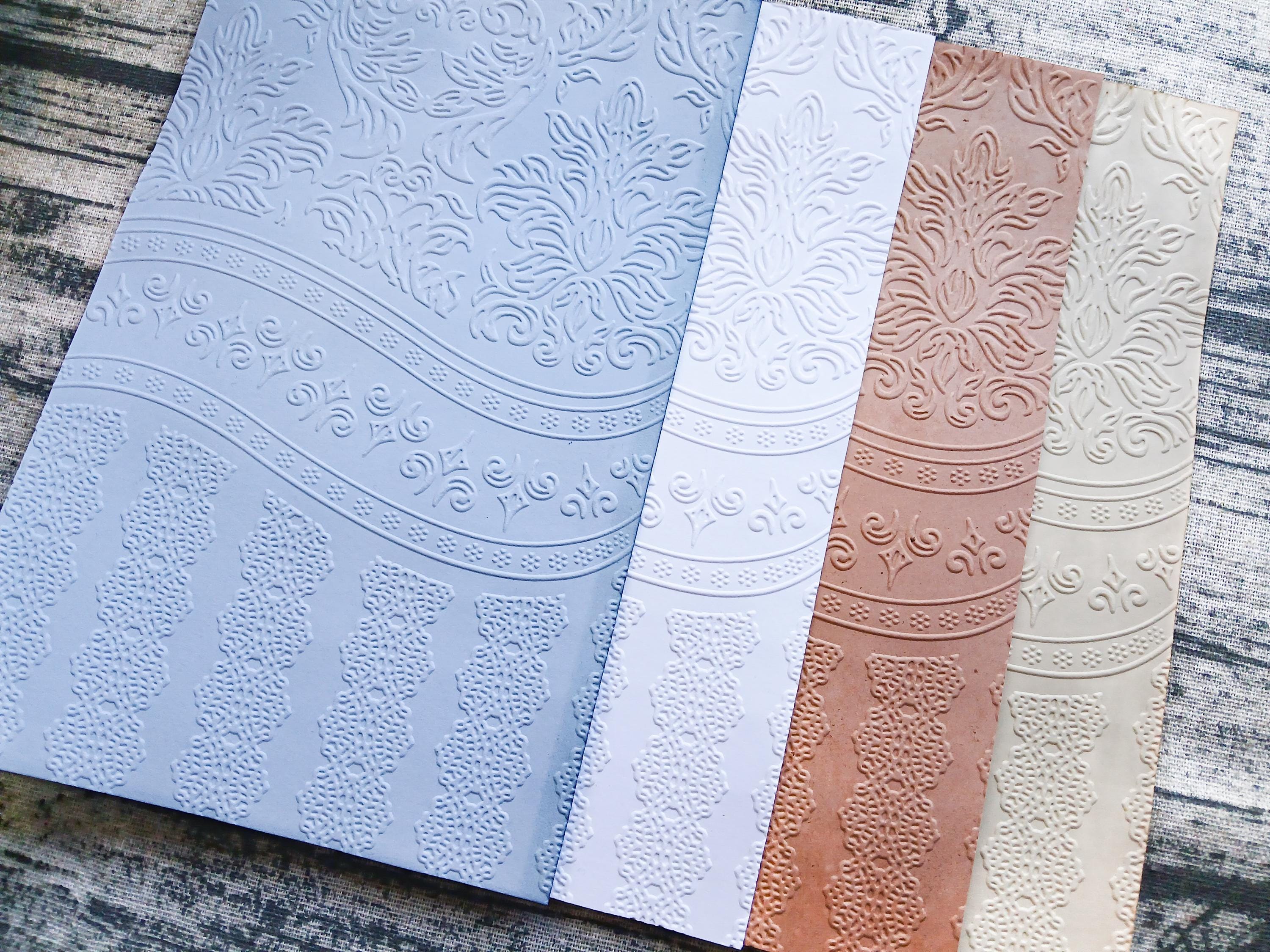 Embossed Cardstock: 