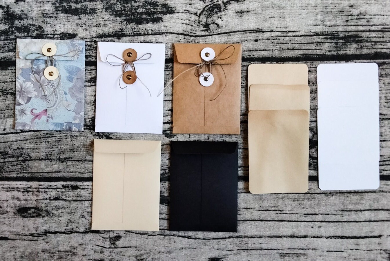 Set of 3 Handmade MINI File Folders, Envelopes, OR Policy Envelopes ...