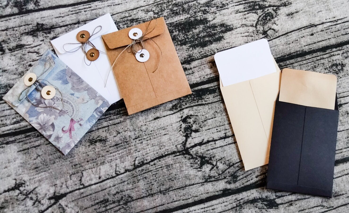 Set of 3 Handmade MINI File Folders, Envelopes, OR Policy Envelopes ...