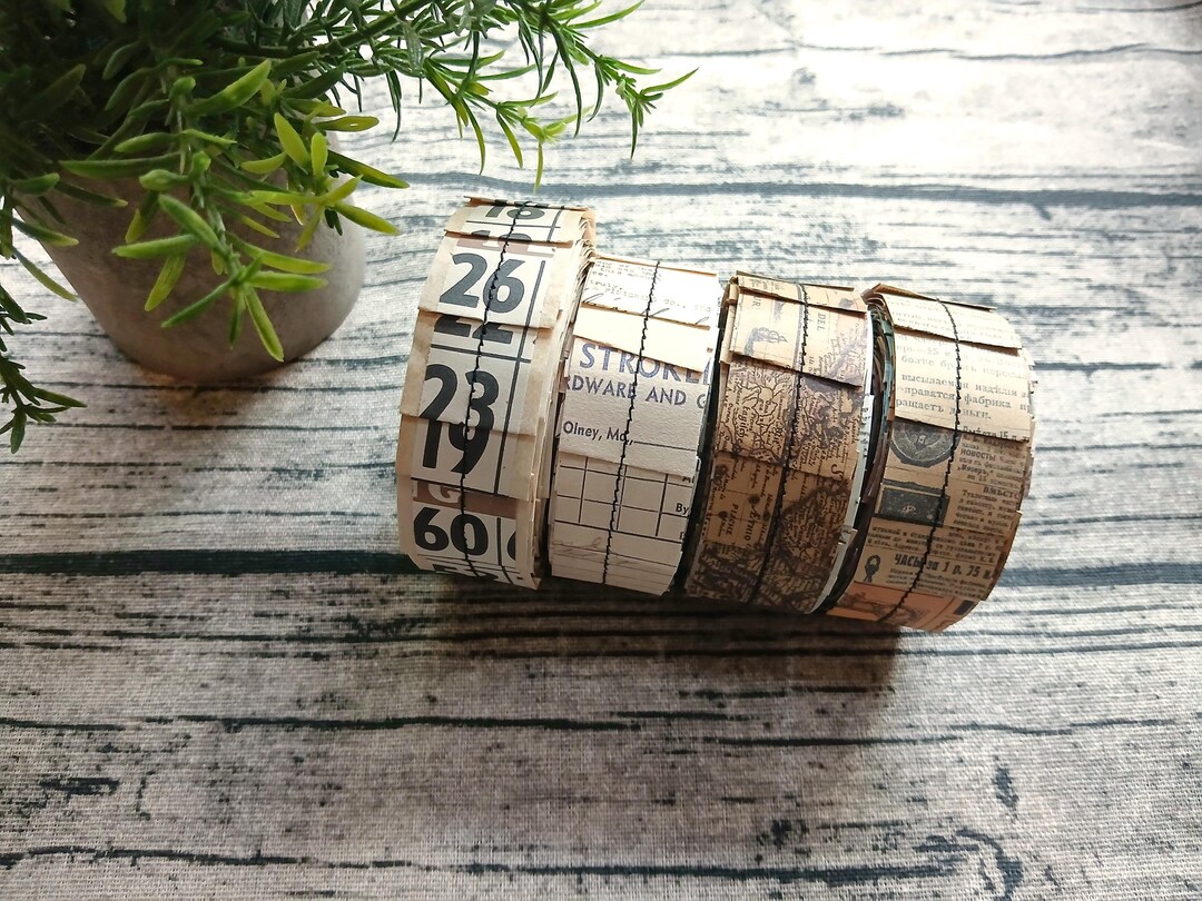LTO: Vintage Specialty Paper Ruffle Rolls, Sewn Papers, Embellishments ...