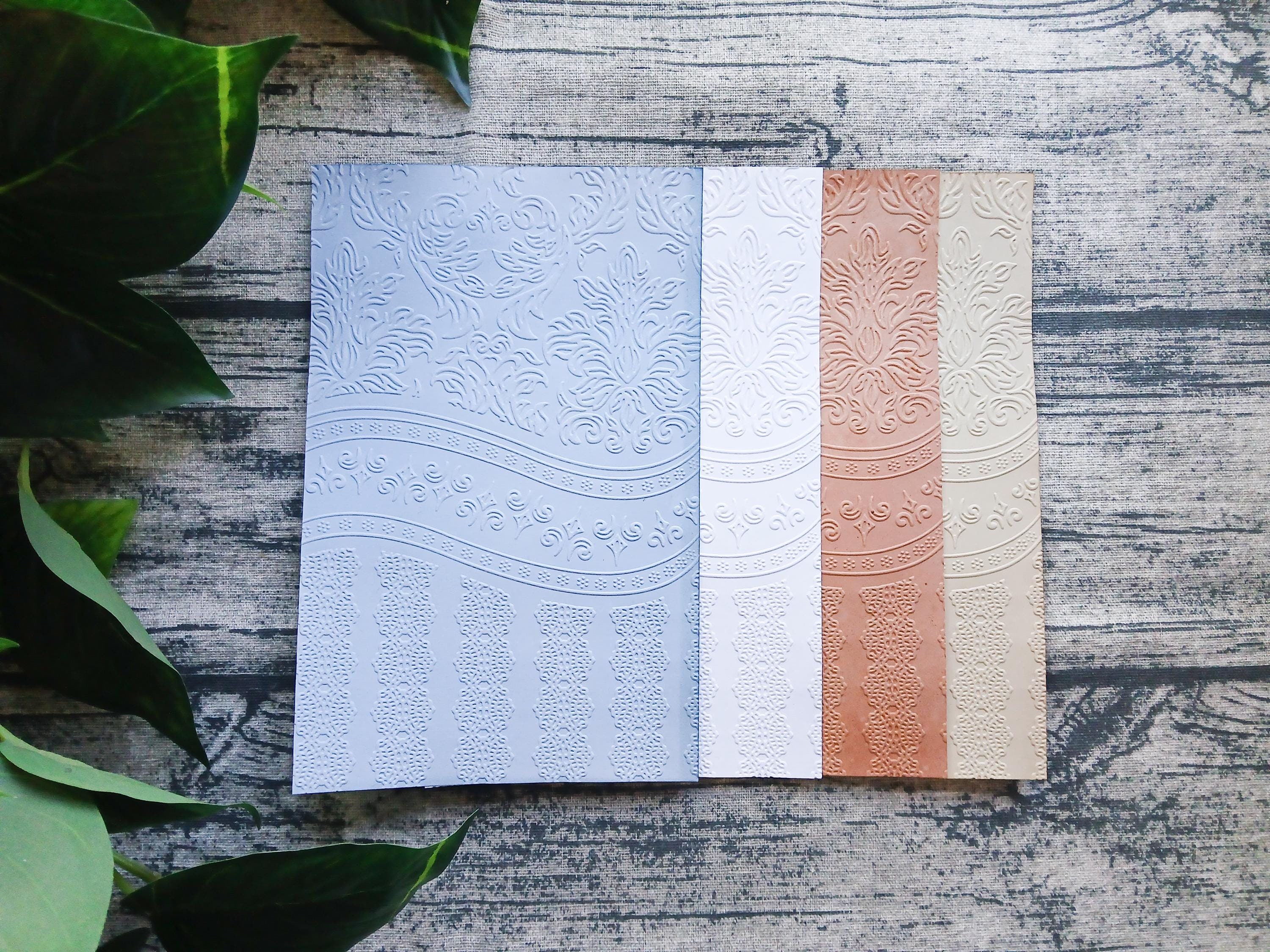 Embossed Cardstock: 