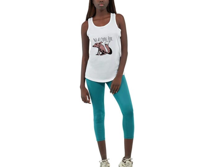Be A Cool Fox. Performance Womens Tank Top
