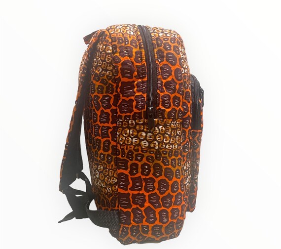 Brown Africa Backpack Our Flagship Natural Leather Black and Brown Backpacks  main image 4