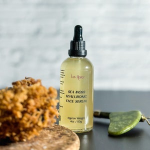 Sea Moss Hyaluronic Face Serum | All Skin Types | Primer | Moisturising |Dry Skin Relief | Itchy Skin Relief