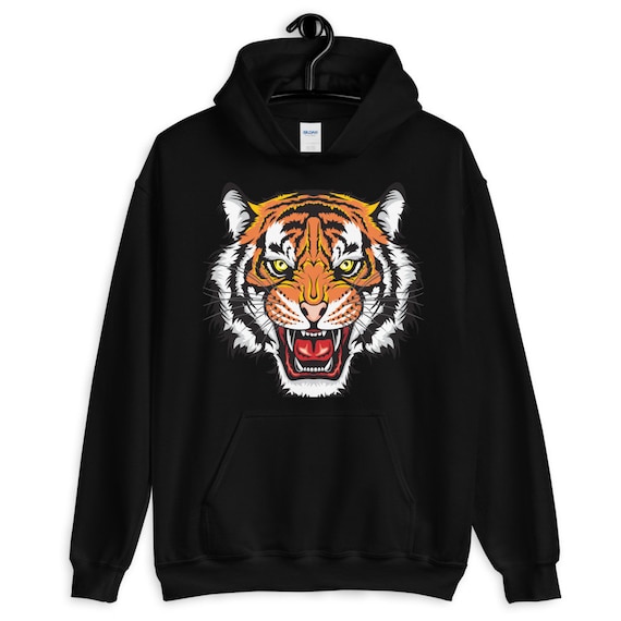 Hoodie with clearance tiger