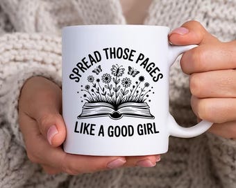 Smut Leser Tasse: Lustiges Geschenk für Mama für Bücherliebhaber (11oz, 15oz)