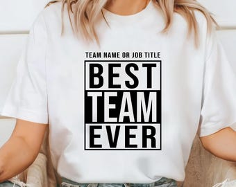 Custom Team Shirt: Personalized Group Tee, Sport & School