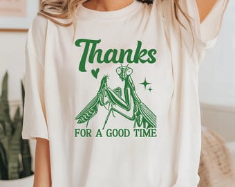 Praying Mantis T-Shirt: Vintage Meme Insect Shirt