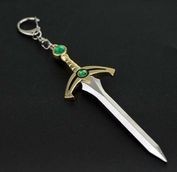 zelda sword keychain