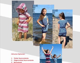 Papierschnittmuster *Lütte Strandkleed von Nautistore