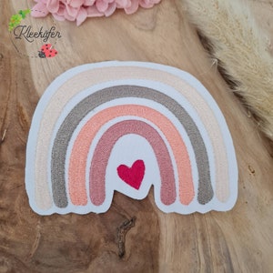 Patch applique rainbow