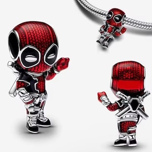 Super Hero Deadpool Pandora Charm for Bracelet