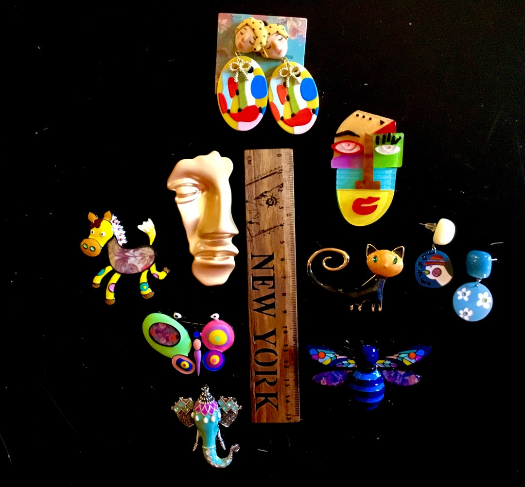 Brooches. Enamel Pins. Fashion Accessories. Costume Jewellery. Scarf