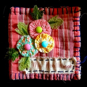 Quilted Needle Book Covers. Vintage Quilt Pieces. Antique  Needle Books. DIY Needle Books. Slow Stitching. Sewing Books and Inserts.