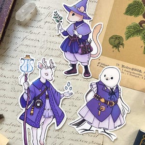 Birch Glade Villagers - the Arcanists - Stickers