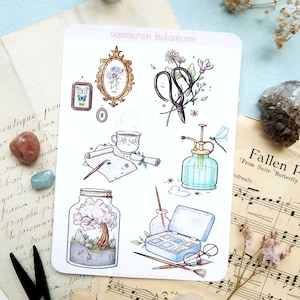 Somniorum Botanicum - Stickervel
