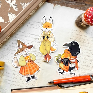 Birch Glade Villagers - herfst - stickers