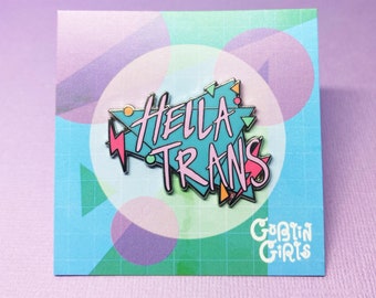 Hella Trans Pride Emaille Pin