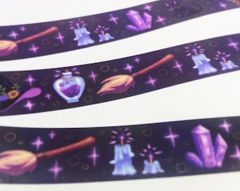 Cute Spooky Witchy Washi Tape