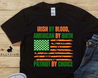 4th of July Irish American Flag Shirt | Independence Day Shirt | 4th of July Shirt | Irish Shirt | Irish American Shirt