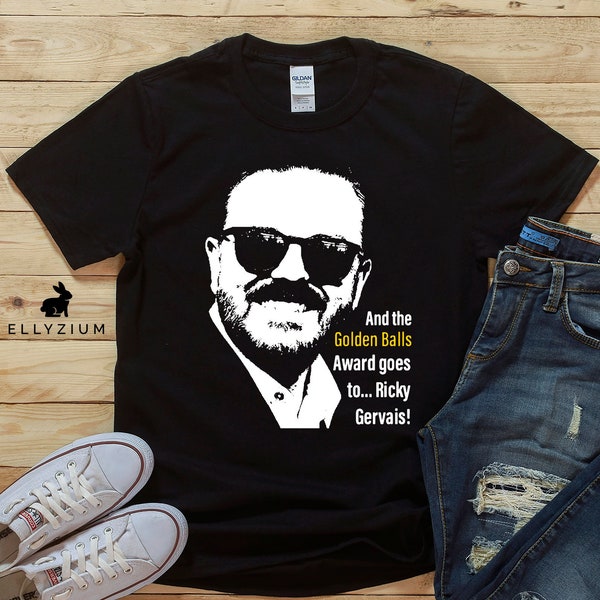 Ricky Gervais Shirt | Golden Globes Shirt | Funny Shirt | Funny Gift | Funny Ricky Gervais Shirt