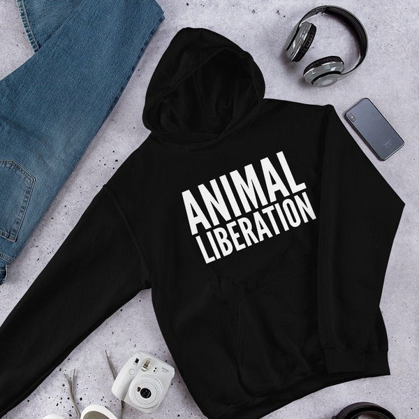 Vegan Hoodie | Herbivore Hoodie | Vegan Gift | Vegetarian Hoodie | Cute Vegan Hoodie | Vegan Clothing. Animal Liberation
