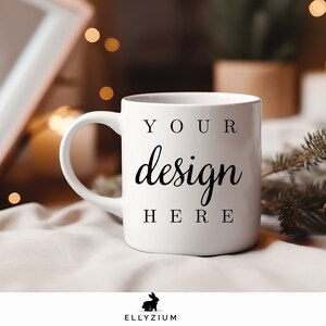Coffee Mug Mockup | Mug Mockup | Tea Mug Mockup | Coffe Mug Digital Mockup | Coffe Mug Digital Download | White Glossy Mug Mockup