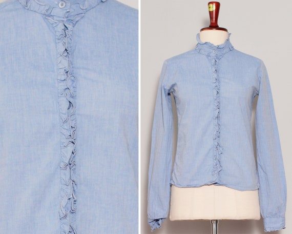 business casual blue shirt