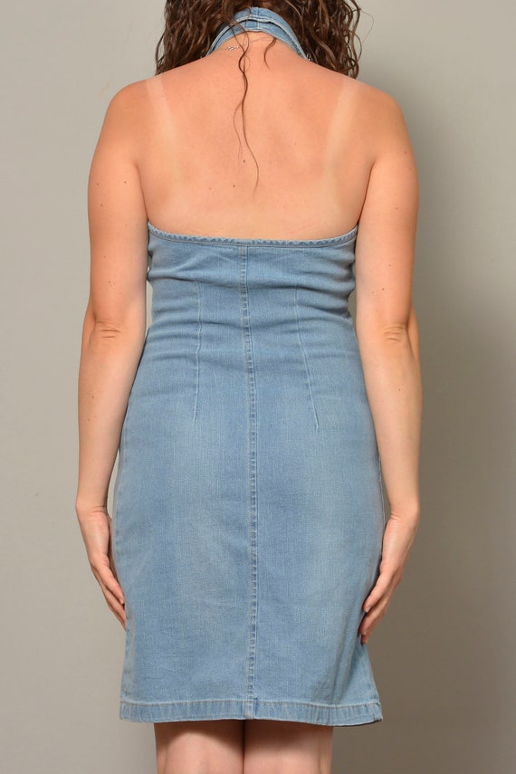 Jean Dress Shift Denim Dress 