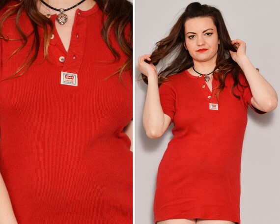levi's ribbed t shirt
