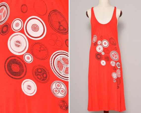 Size 8 Fitted Cotton Blend Hooded Red Stretchy Dress - Etsy