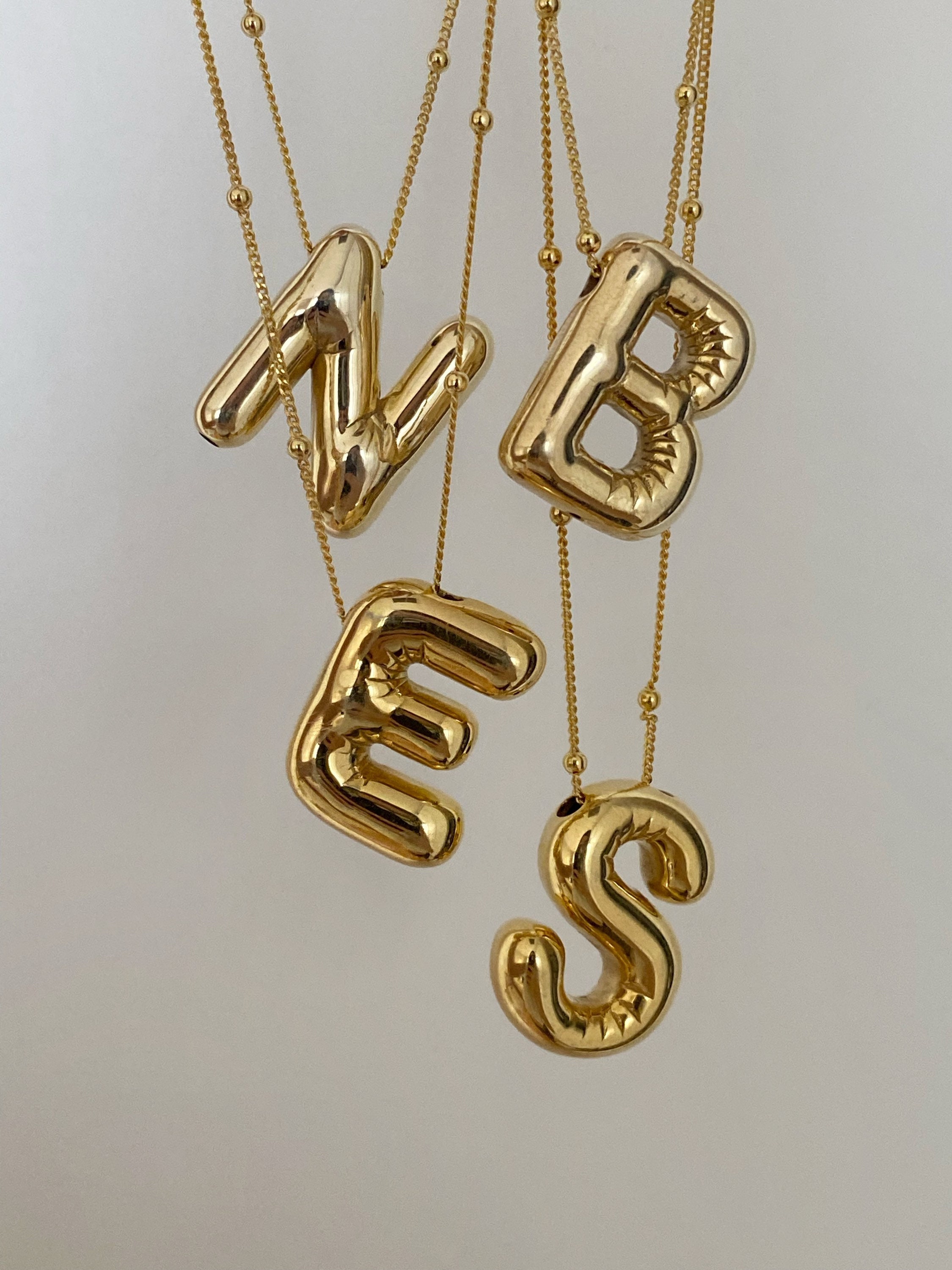 Rose Gold Initial - Etsy