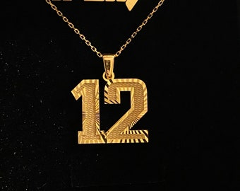 Collana Personalizzata GOLDCHIC Con Numero Di Maglia - Regalo Perfetto Per Sportivi E Tifosi