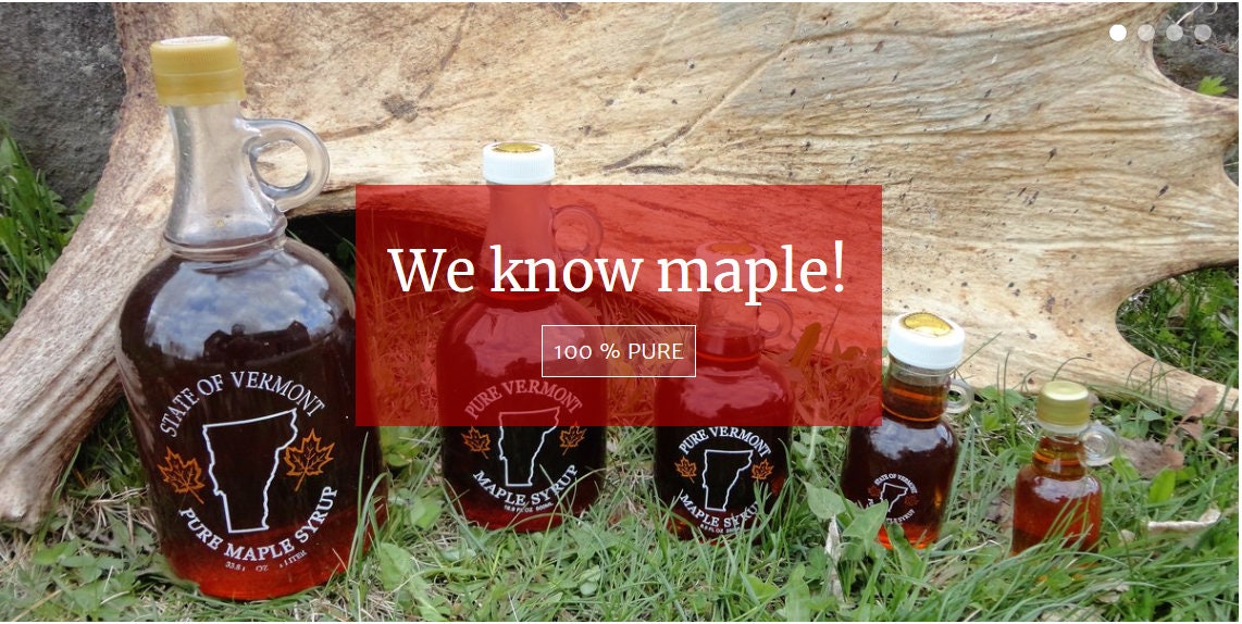 Pure VT. Maple Syrup in Plastic Jug, Certified organic Etsy