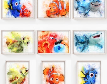 Finding Nemo Pillow Etsy
