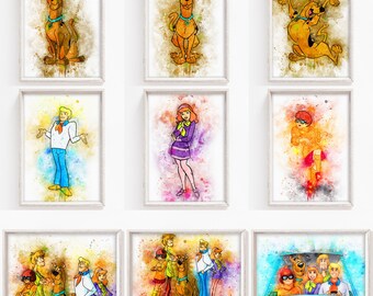 scooby doo nursery bedding