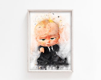 boss baby crib bedding