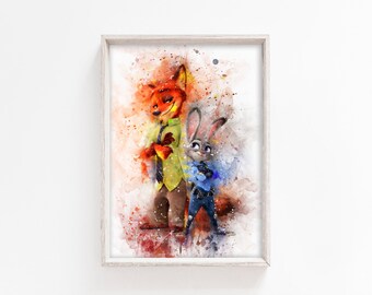 Zootopia Judy Hopps Nick Wilde Paw Popsicle Carrot Gift For Baby Shower Favor First Birthday Decorations Woodland Animals Party Decorations