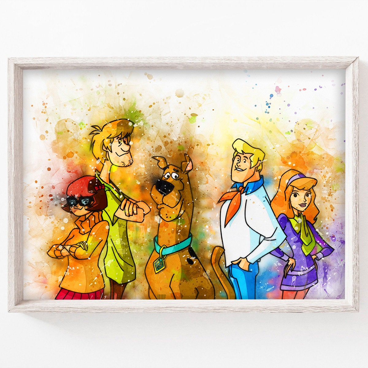 SET OF 9 Scooby Doo Prints Scooby Doo Printables Instant | Etsy
