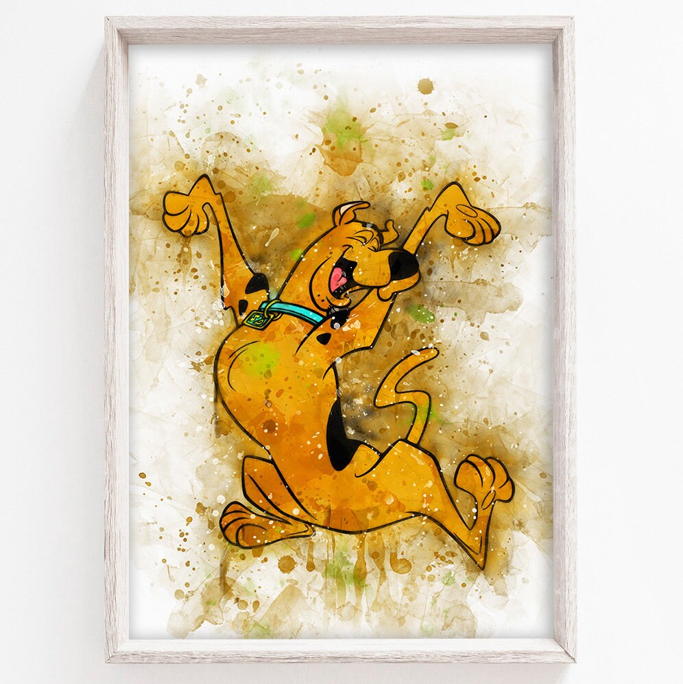 SET OF 9 Scooby Doo Prints Scooby Doo Printables Instant | Etsy