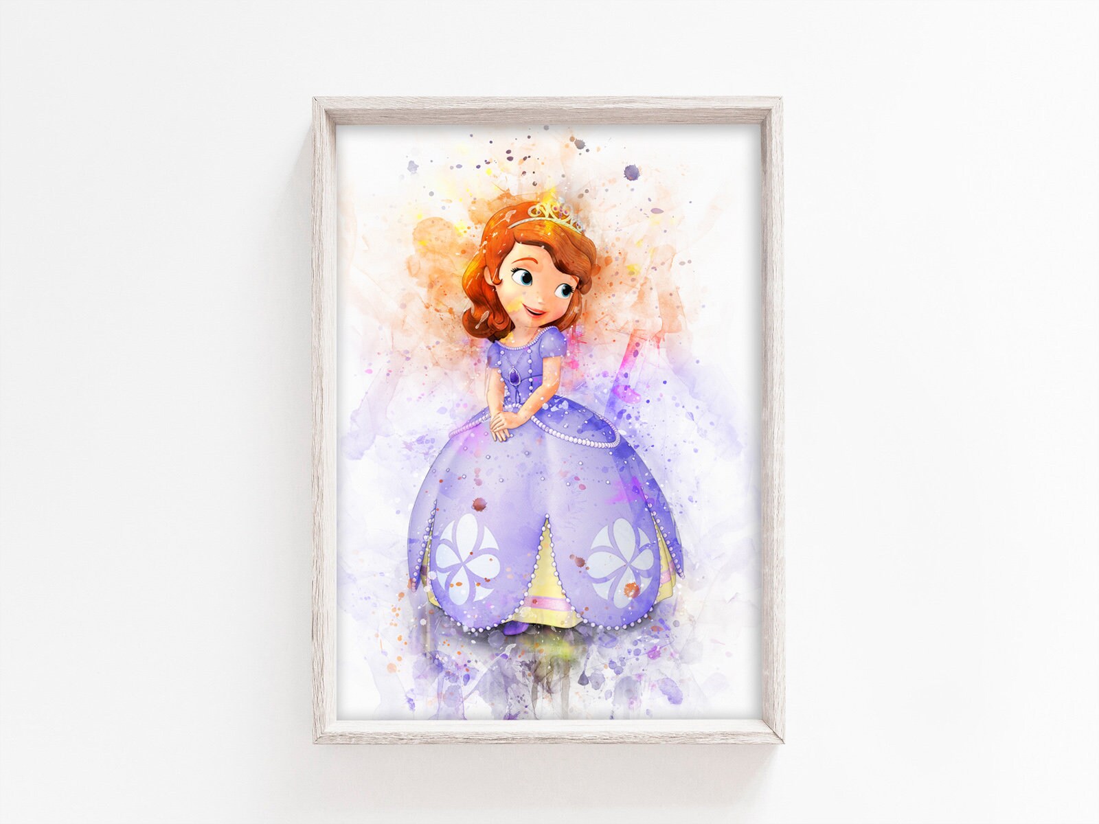 Download Disney Princess Print Disney Princess Sofia Print Disney Sofia The First Kids Decor Nursery Decor Disney Princess Sofia Poster 3598 Prints Art Collectibles Kromasol Com